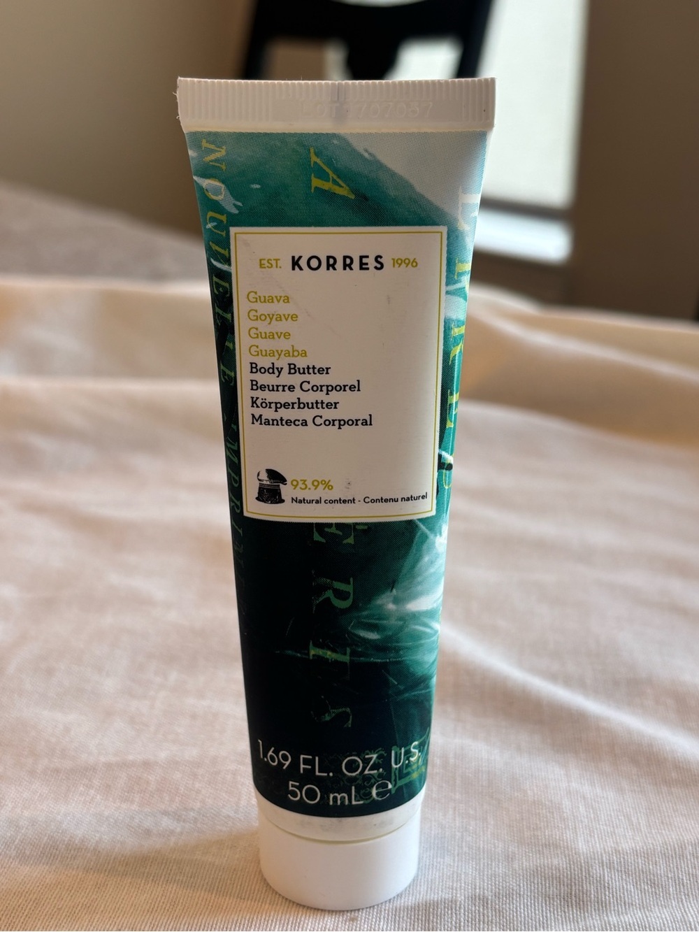 Korres Guava Body Butter 1.69 oz Hydrating Moisturizing Body Cream NEW